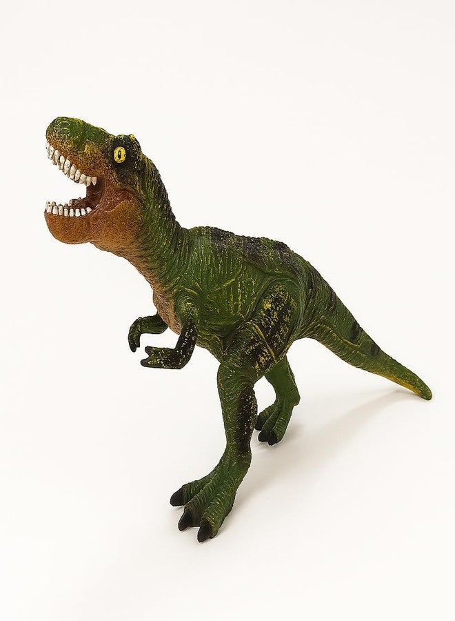 DTR Creation T-Rex Dinosaur Toy for Kids - 26cm Green Tyrannosaurus Rex | Realistic & Soft Toy for Boys & Girls | Educational & Imaginative Play - Image 1
